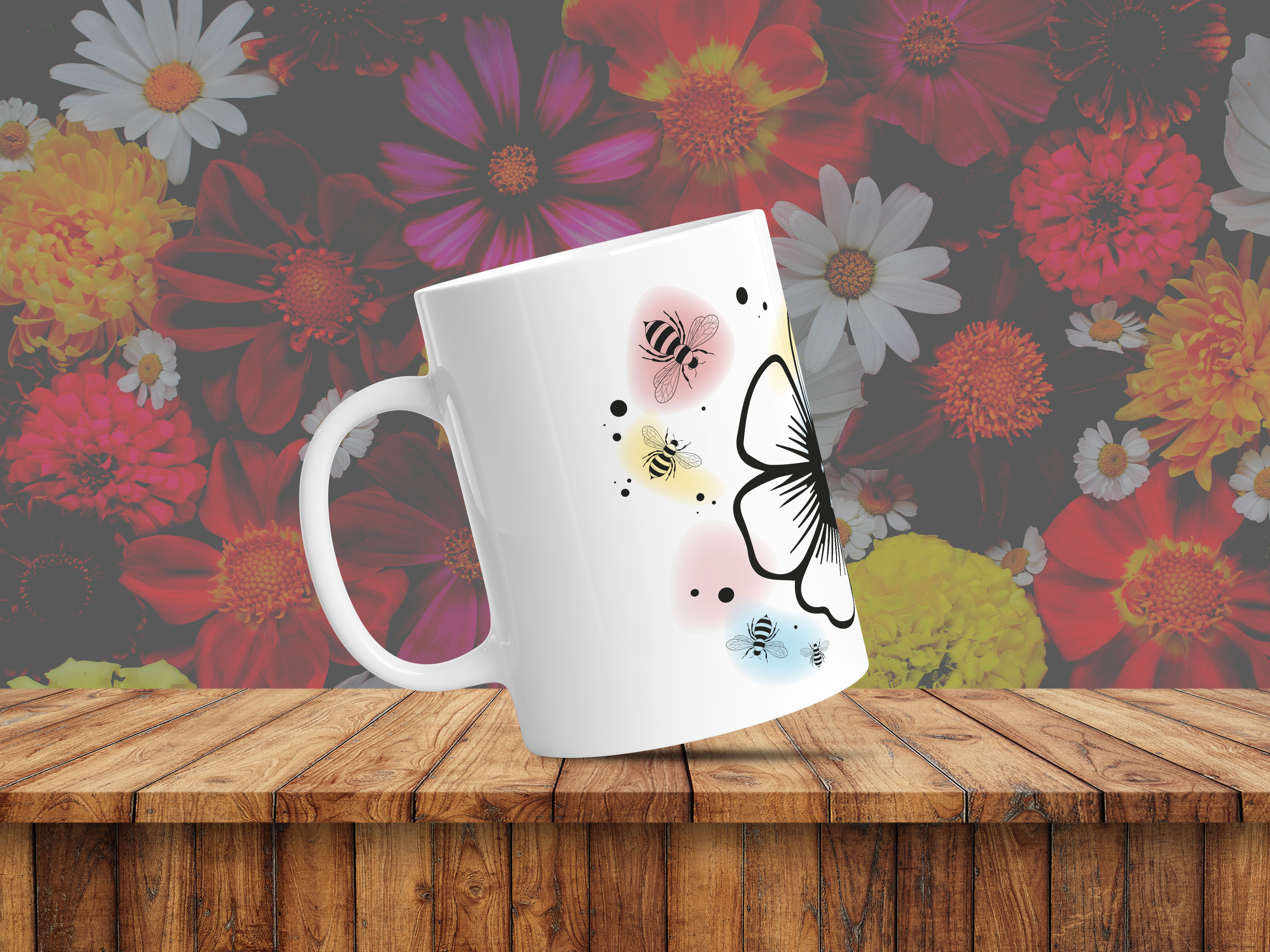 Tasse Bee Garden